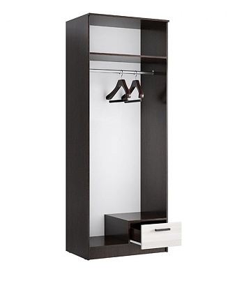 Шкаф 2-дверный 0,8 Адель (Ясень шимо) от компании Мебельвозов в Нижнем Новгороде