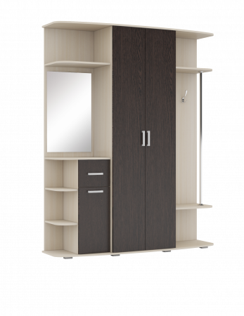 Прихожая Ивушка 17(Бодега темная/бодега светлая) от магазина Мебельвозов в Нижнем Новгороде