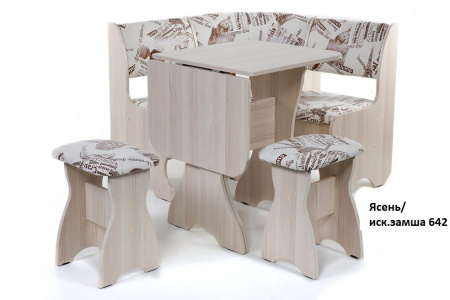 Кухонный уголок Тюльпан-мини замша от магазина Мебельвозов в Нижнем Новгороде