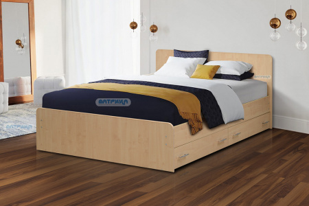 Кровать на уголках с ящиками №5 1800 от магазина Мебельвозов в Нижнем Новгороде