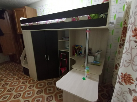 Кровать-чердак Карамель 77-03 (Анкор светлый/Бодега темный) детальное изображение от магазина mebelvozov.ru в Нижнем Новгороде