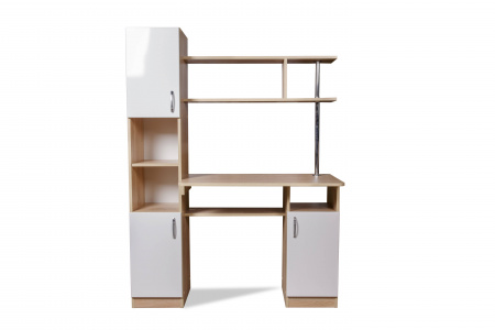 Стол компьютерный СК-7 (дуб сонома/белый) от магазина Мебельвозов в Нижнем Новгороде