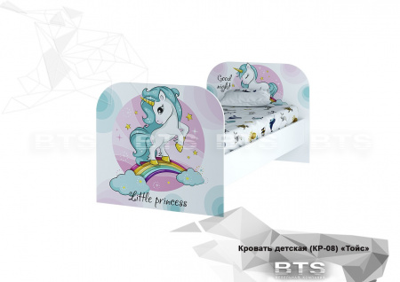 Кровать Toys Little Pony КР-08 детальное изображение от магазина mebelvozov.ru в Нижнем Новгороде