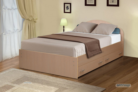 Кровать на уголках с ящиками №3 1600 от магазина Мебельвозов в Нижнем Новгороде