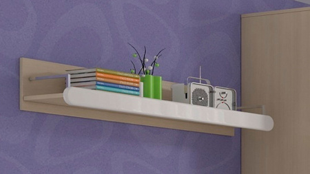 Полка навесная ПН-034 Палермо-3 фото от Мебельвозов в Нижнем Новгороде