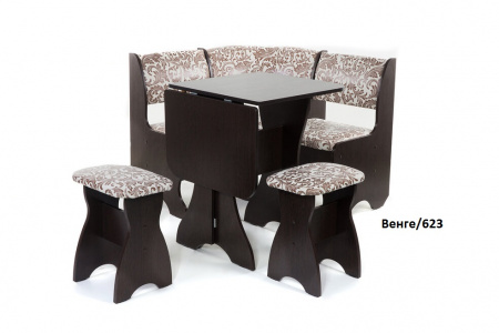 Кухонный уголок Тюльпан-мини замша от магазина Мебельвозов в Нижнем Новгороде