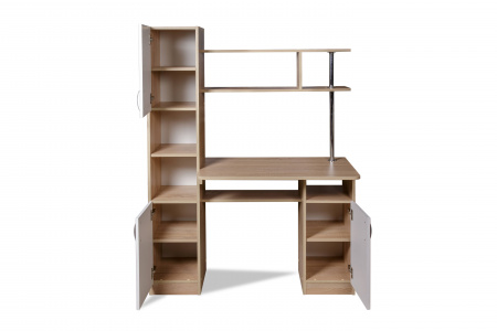 Стол компьютерный СК-7 (дуб сонома/белый) от магазина Мебельвозов в Нижнем Новгороде