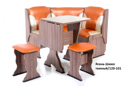 Кухонный уголок Нарцисс Ясень/109-101 от магазина Мебельвозов в Нижнем Новгороде