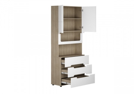 Стеллаж с ящиками СЖ-032 Палермо-3  детальное изображение от магазина mebelvozov.ru в Нижнем Новгороде