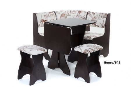 Кухонный уголок Тюльпан-мини замша от магазина Мебельвозов в Нижнем Новгороде