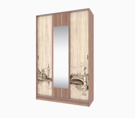 Шкаф-купе с рисунком Орион детальное изображение от магазина mebelvozov.ru в Нижнем Новгороде