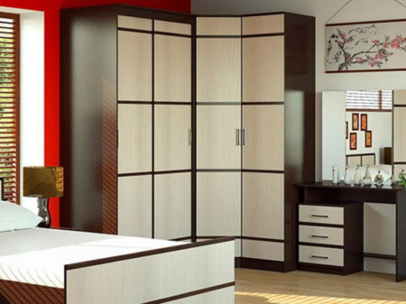 Шкаф распашной "Сакура" бельевой 2-х ств от компании Мебельвозов в Нижнем Новгороде