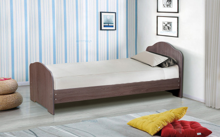 Кровать на уголках №1 800 от магазина Мебельвозов в Нижнем Новгороде