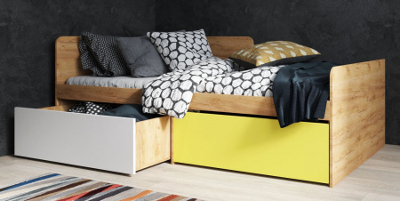 Кровать односпальная Дастин детальное изображение от магазина mebelvozov.ru в Нижнем Новгороде