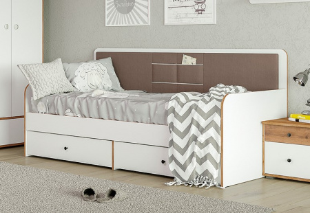 Кровать Вуди 11.02 детальное изображение от магазина mebelvozov.ru в Нижнем Новгороде