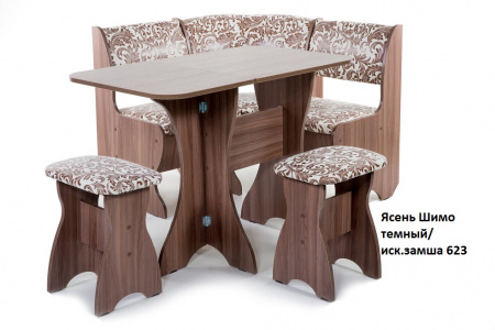 Кухонный уголок Тюльпан-мини замша от магазина Мебельвозов в Нижнем Новгороде