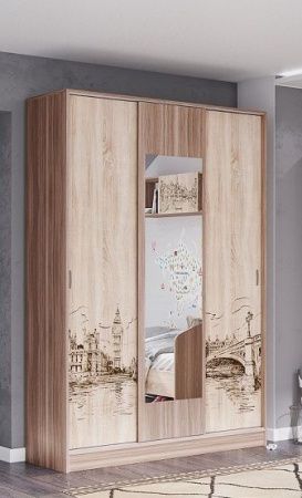 Шкаф-купе с рисунком Орион детальное изображение от магазина mebelvozov.ru в Нижнем Новгороде