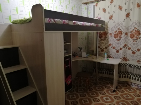 Кровать-чердак Карамель 77-03 (Анкор светлый/Бодега темный) детальное изображение от магазина mebelvozov.ru в Нижнем Новгороде