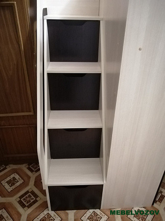 Кровать-чердак Карамель 77-03 (Анкор светлый/Бодега темный) детальное изображение от магазина mebelvozov.ru в Нижнем Новгороде