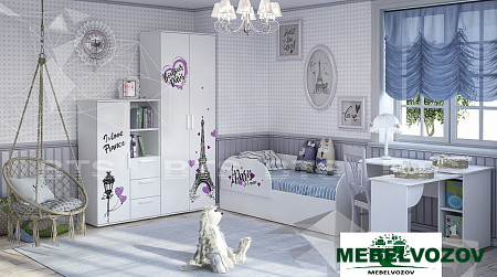 Детская комната Трио Бонжур  детальное изображение от магазина mebelvozov.ru в Нижнем Новгороде