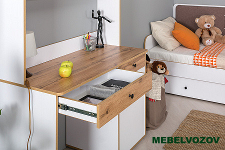 Стол письменный Вуди 12.42 детальное изображение от магазина mebelvozov.ru в Нижнем Новгороде