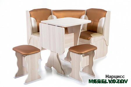 Кухонный уголок Нарцисс Ясень/109-101 от магазина Мебельвозов в Нижнем Новгороде