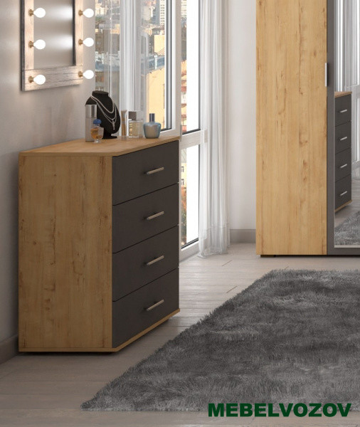 Комод Бруно 02 широкий от магазина Мебельвозов в Нижнем Новгороде