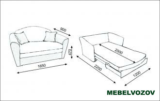 Тахта Элли-2 от магазина Мебельвозов в Нижнем Новгороде