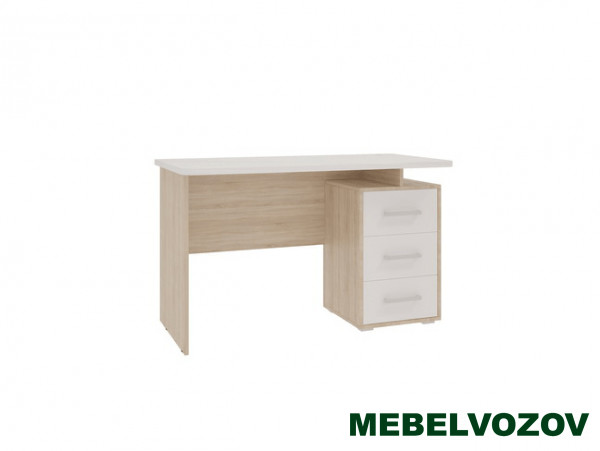 Стол компьютерный Лайт-2 1200 (Дуб сонома/белый) от магазина Мебельвозов в Нижнем Новгороде