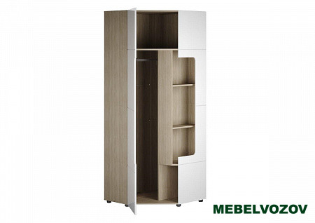 Шкаф угловой с открытыми полками ШК-017 Палермо-3 детальное изображение от магазина mebelvozov.ru в Нижнем Новгороде