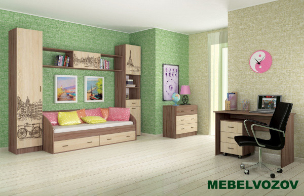 Детская комната Орион Комплект 3 детальное изображение от магазина mebelvozov.ru в Нижнем Новгороде