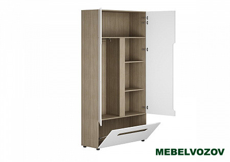 Шкаф 2-х створчатый ШК-016 Палермо-3 детальное изображение от магазина mebelvozov.ru в Нижнем Новгороде