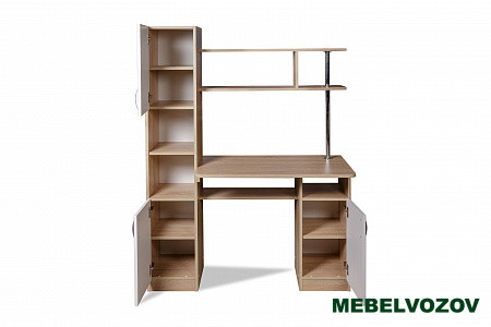 Стол компьютерный СК-7 (дуб сонома/белый) от магазина Мебельвозов в Нижнем Новгороде