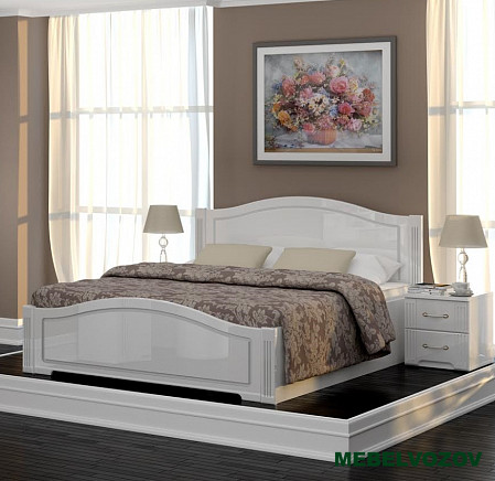 Кровать 33 "Виктория" 120*200 см с латами, без матраса от магазина Мебельвозов в Нижнем Новгороде