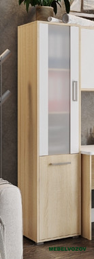 Стеллаж Лайт-2 (Дуб сонома/белый) детальное изображение от магазина mebelvozov.ru в Нижнем Новгороде