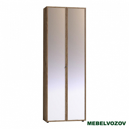 Nature 92 Шкаф для одежды Фасад Зеркало Контур/Фасад Зеркало Контур от компании Мебельвозов в Нижнем Новгороде