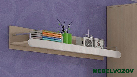 Полка навесная ПН-034 Палермо-3 фото от Мебельвозов в Нижнем Новгороде