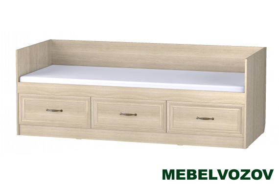 Кровать с 3 ящиками Гармония детальное изображение от магазина mebelvozov.ru в Нижнем Новгороде