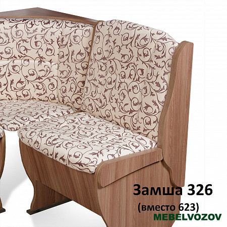 Кухонный уголок Тюльпан-мини замша от магазина Мебельвозов в Нижнем Новгороде