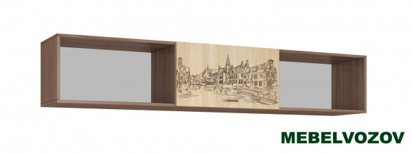 Полка навесная Орион  фото от Мебельвозов в Нижнем Новгороде