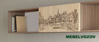 Полка навесная Орион  фото от Мебельвозов в Нижнем Новгороде