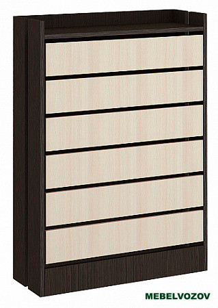 Обувница Ямайка ЯПТ-2 (венге/дуб молочный) от магазина Мебельвозов в Нижнем Новгороде