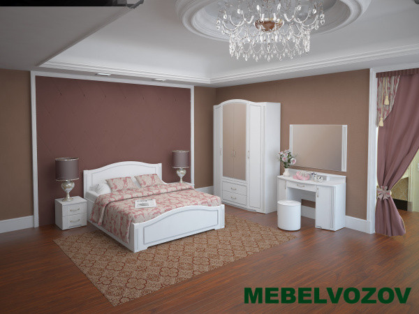 Модульная спальня «Виктория» Компоновка 3 от магазина Мебельвозов в Нижнем Новгороде