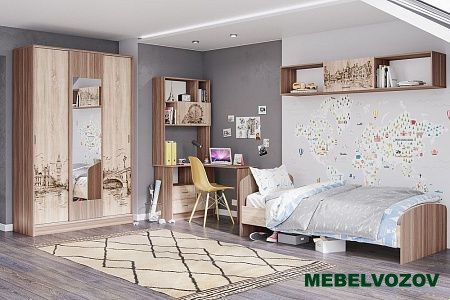 Детская комната Орион Комплект 4 детальное изображение от магазина mebelvozov.ru в Нижнем Новгороде