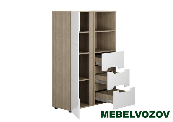 Шкаф комбинированный ШК-019 Палермо-3 детальное изображение от магазина mebelvozov.ru в Нижнем Новгороде