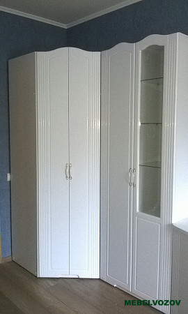 Шкаф угловой «Виктория» 26 от компании Мебельвозов в Нижнем Новгороде