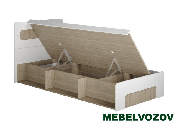Кровать с подъемным механизмом Палермо Юниор детальное изображение от магазина mebelvozov.ru в Нижнем Новгороде