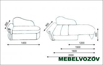 Тахта Элли-1 от магазина Мебельвозов в Нижнем Новгороде