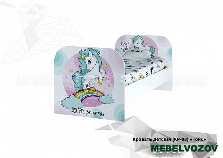 Кровать Toys Little Pony КР-08 детальное изображение от магазина mebelvozov.ru в Нижнем Новгороде