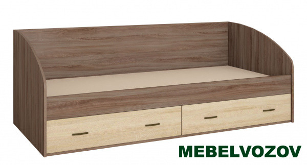 Кровать с ящиками 800х1900 мм Орион (без матраса) детальное изображение от магазина mebelvozov.ru в Нижнем Новгороде